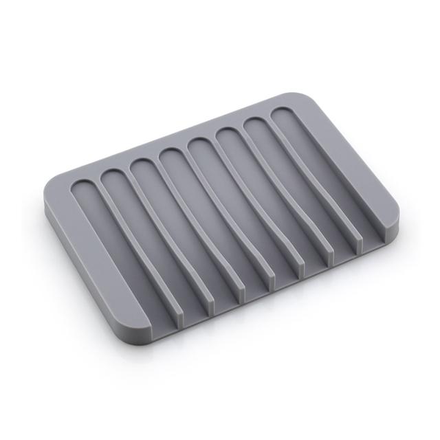 Silicone soap holder