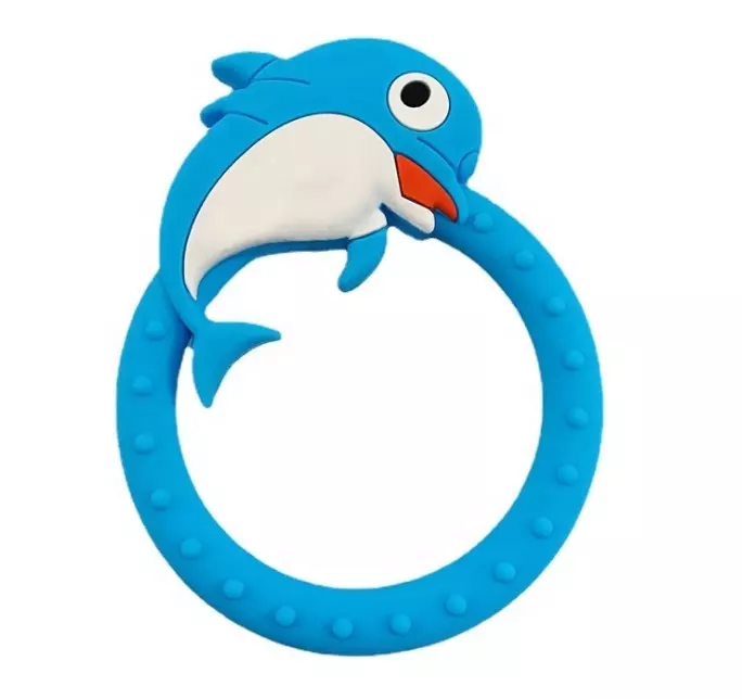 Silicone baby teether