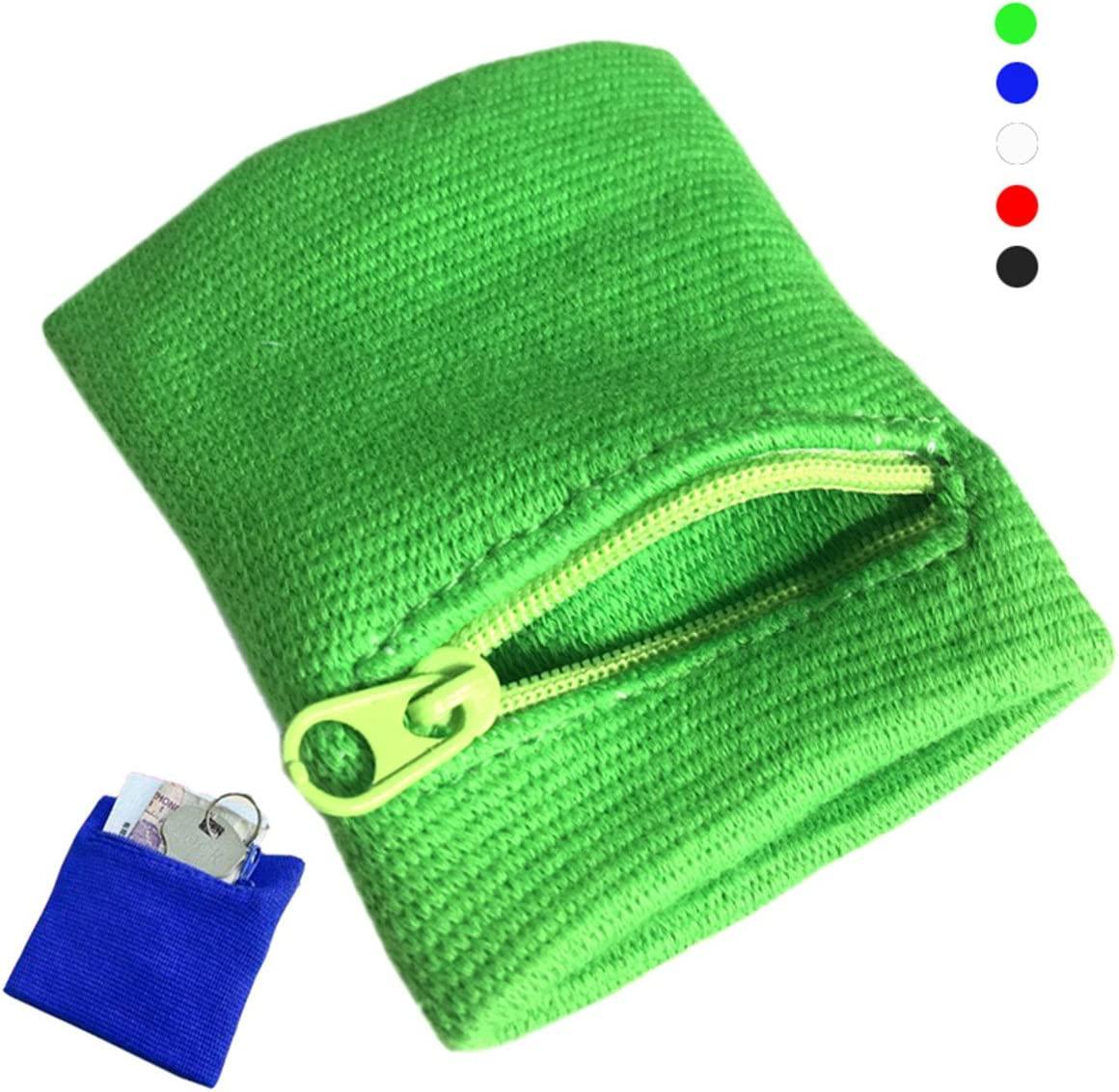 Cotton Zipper sports wristband